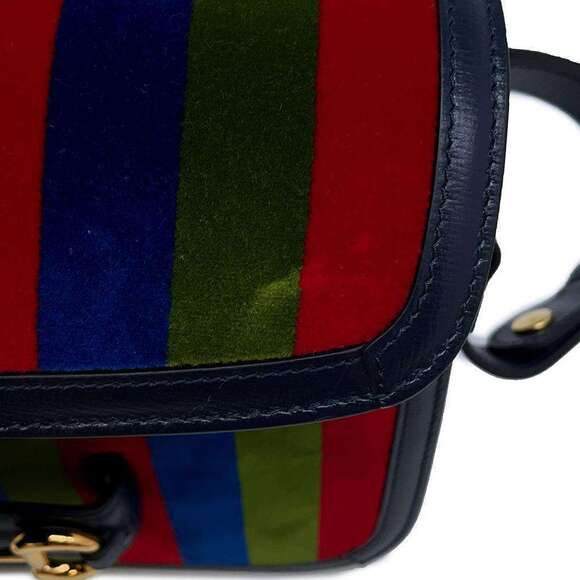 Gucci Horsebit Suede Shoulder Bag - Picture 9 of 11